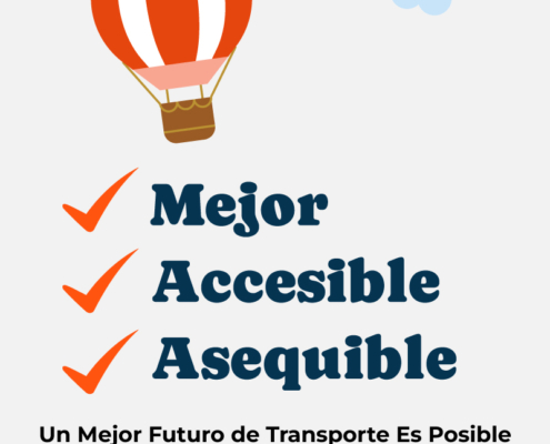 Un futuro de transporte mejor, más accesible y más asequible es posible.